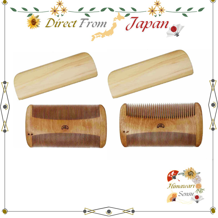 Kushi no Mise Izumi Minebari Wooden Dust Comb Handmade by Japanese Craftsmen【 Direct from Japan 】