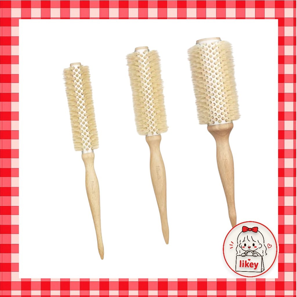 [FILLIMILLI] Wooden Curling Comb