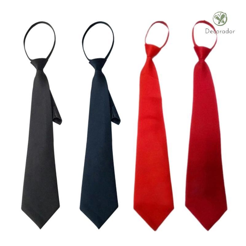 Gravata Decorador Clip-On Para Homens E Mulheres – Netie Unissex Funeral Doorman Steward