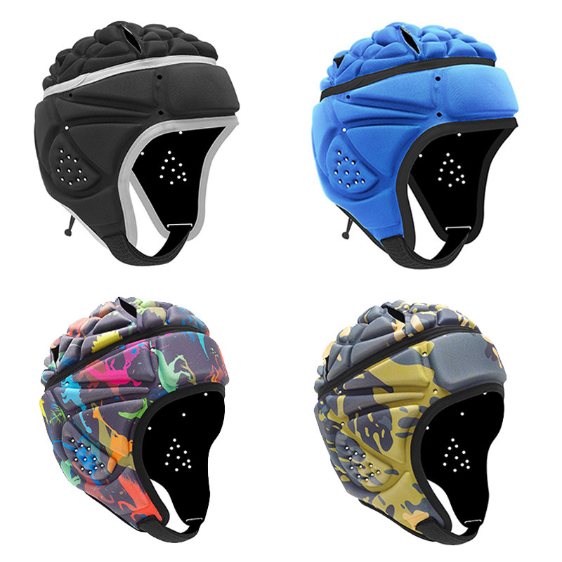 Esportes ao ar livre anti-colisão boné crianças futebol Rugby capacete macio Doorman chapelaria basquete carro equilibra