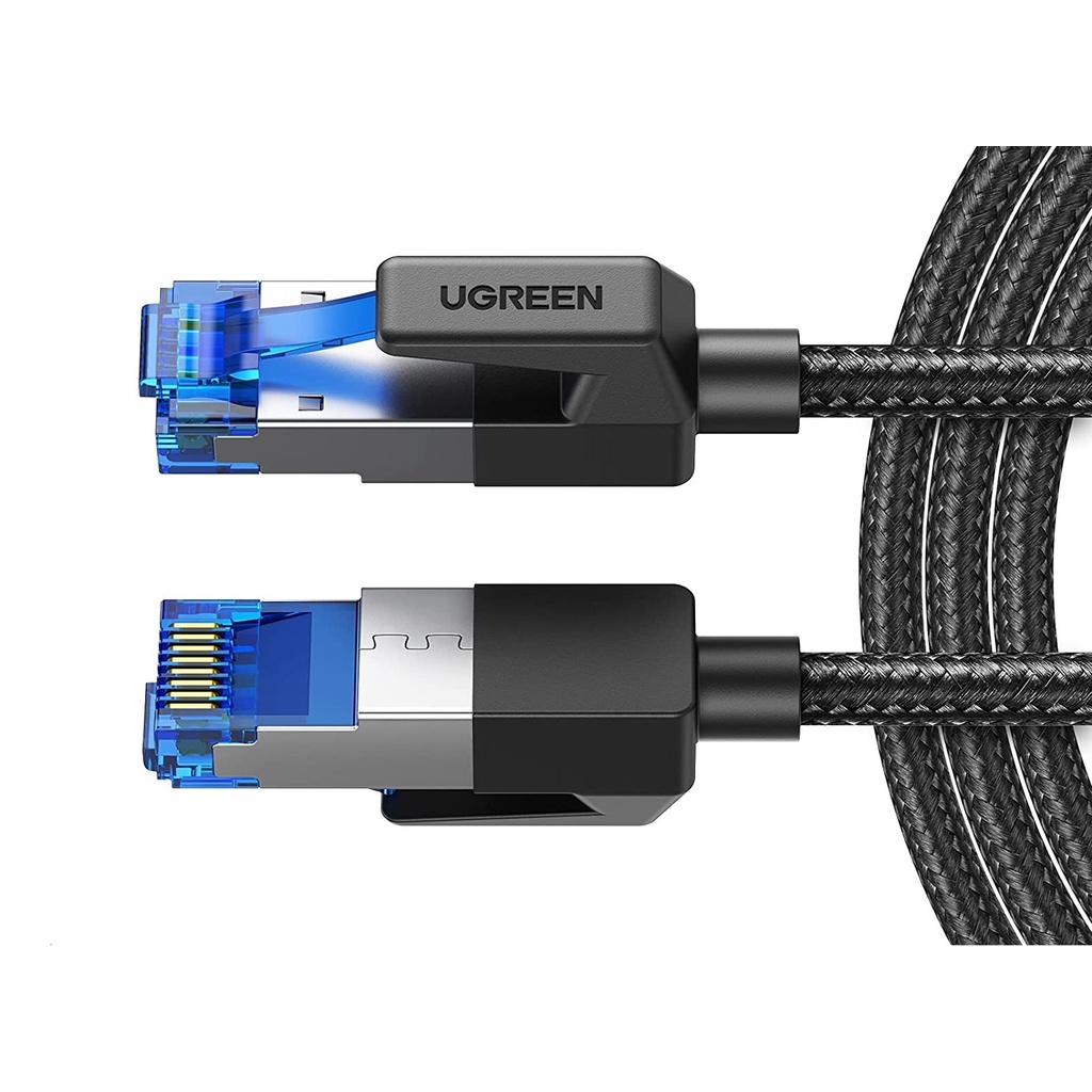 Cabo de Rede Cat8 Blindado Gigabit 40Gbps 2000Mhz Ugreen Alta Performance Patch Cord RJ45