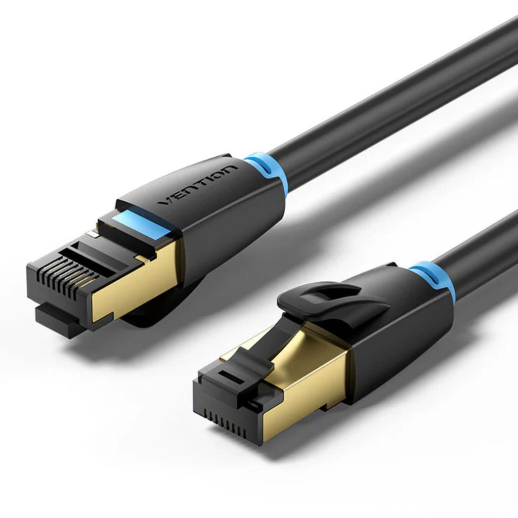 Cabo De Rede Cat8 Ethernet Rj45 40Gbps 2000Mhz 5m Vention