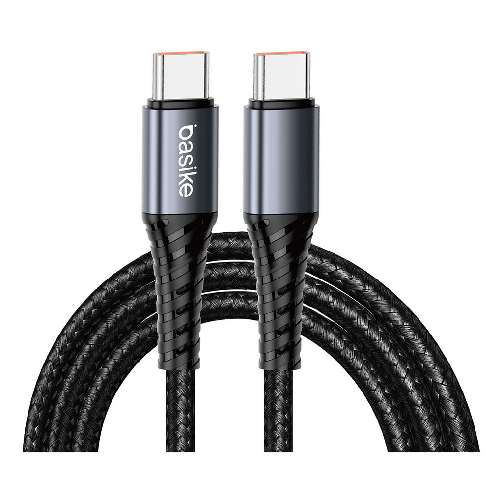 Basike Cabo Carregador Tipo C Para Samsung 1m 65w 480mbps