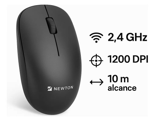 Mouse Sem Fio Simples e Discreto