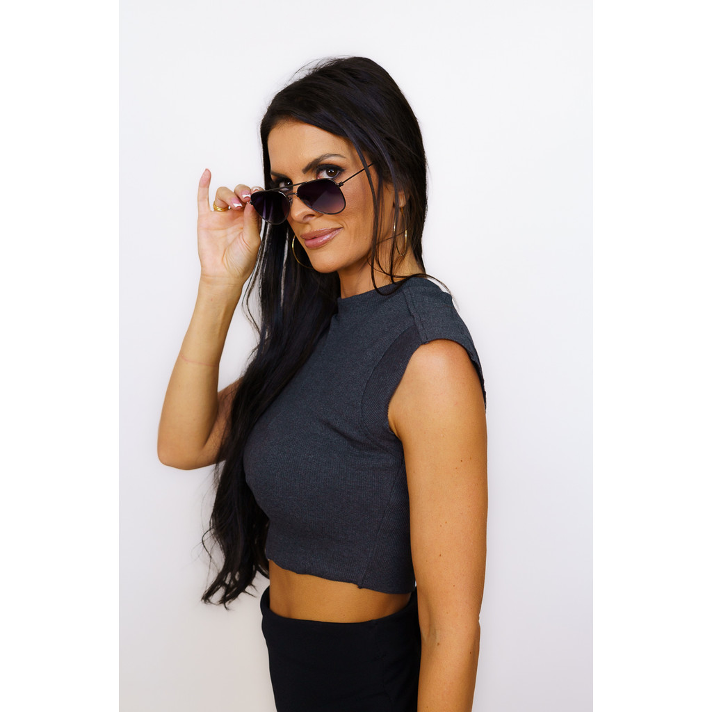 Cropped Ribana Feminino  Modinha - Verão - Top - Modela - Chique - Trend - Estilo - Várias Cores