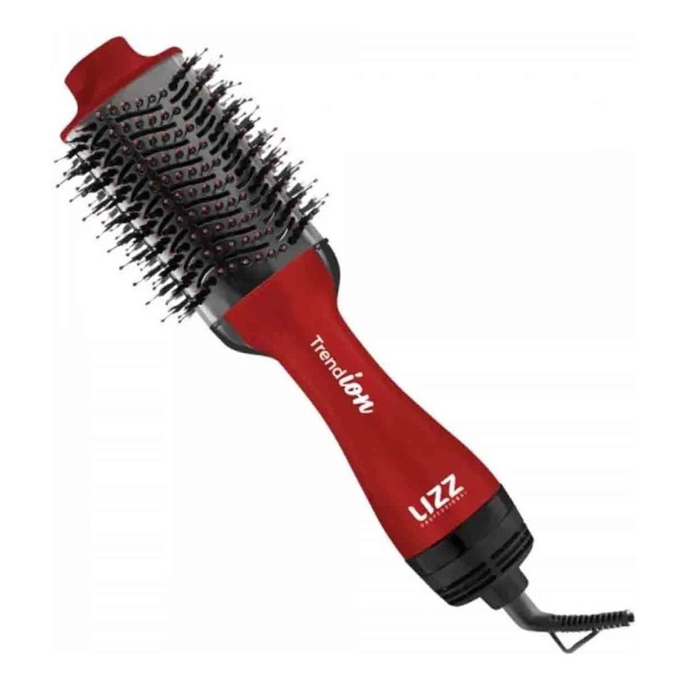 Escova Modeladora Secadora Lizz 3x1 Trend Ion Preto 127v
