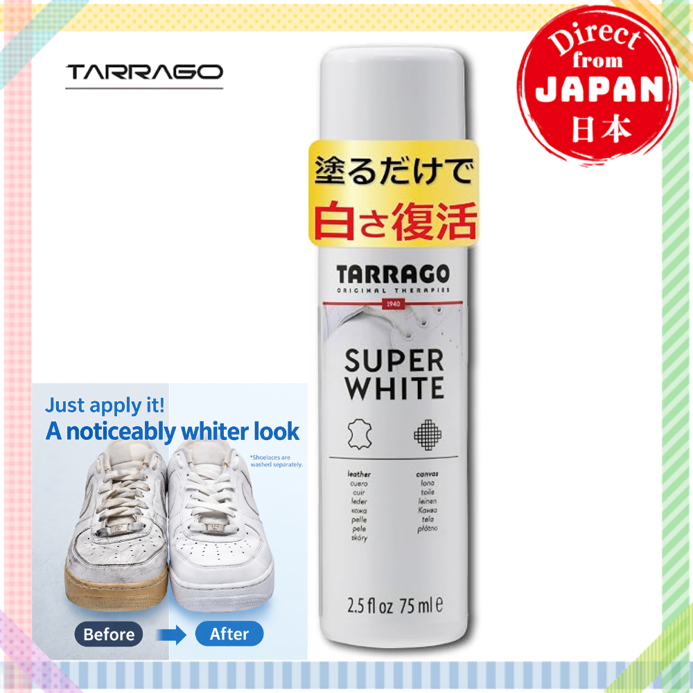 Tarrago Super White 75ml Branqueador para Tênis Couro Sintético e Canvas