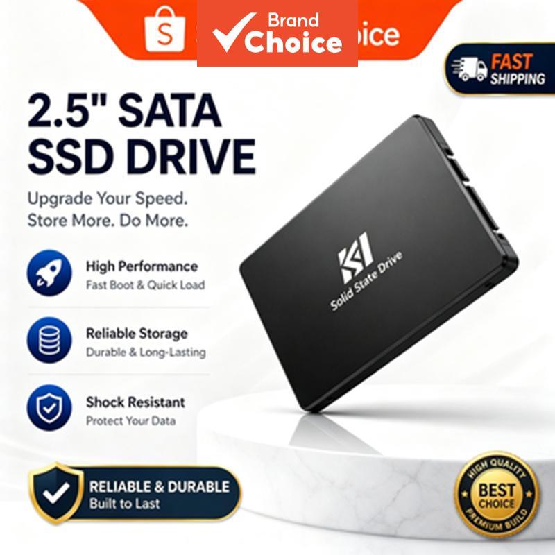 SomnAmbulist SSD SATA III de alta velocidade 120GB 128GB 240GB 256GB 2,5 polegadas, unidade de estado sólido interna que