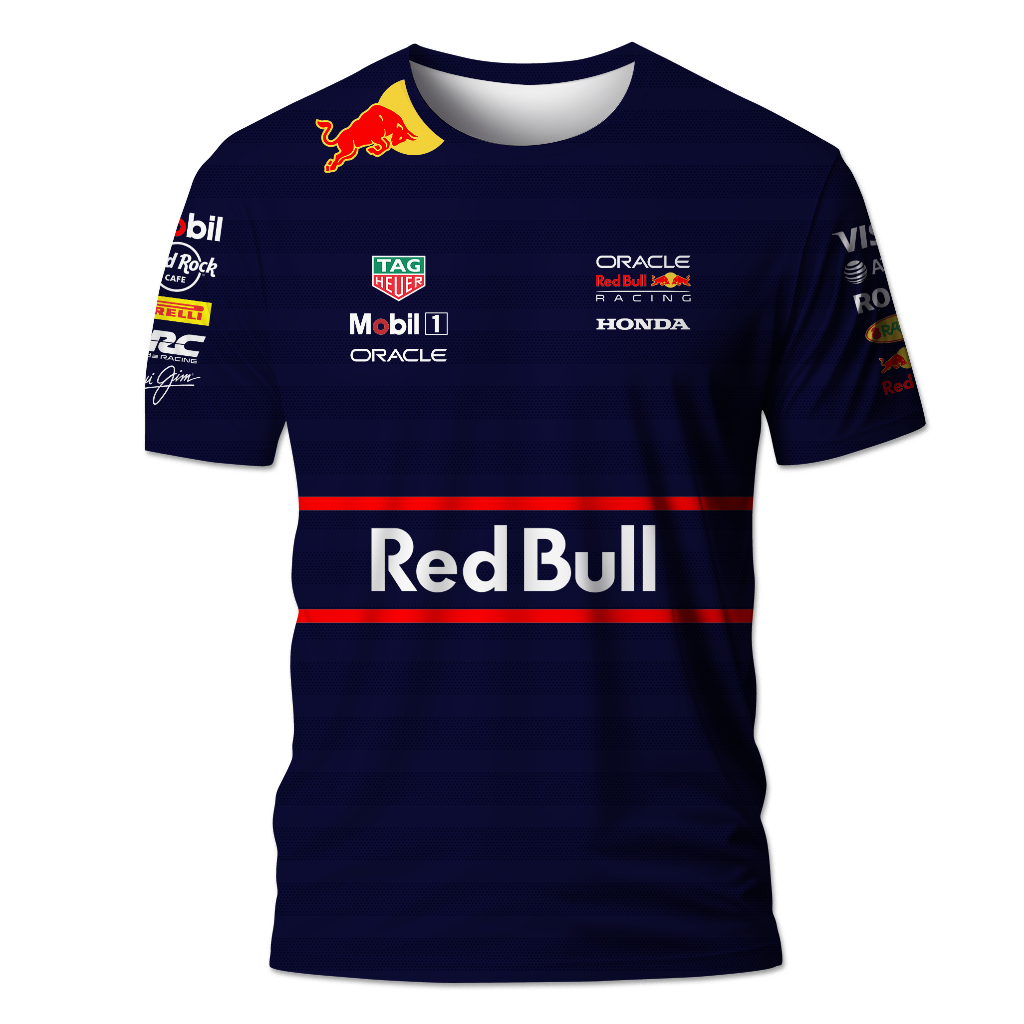 Camiseta Dryfit Esportiva Fórmula 1 Red Bull