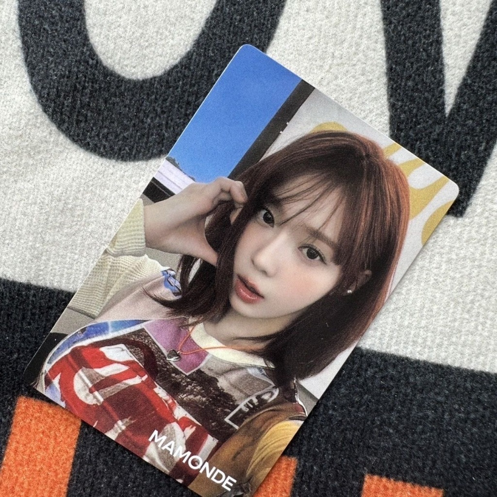 aespa WINTER (Kim Mingjeong) Official Benefício Para Fãs Da Série  Photocard