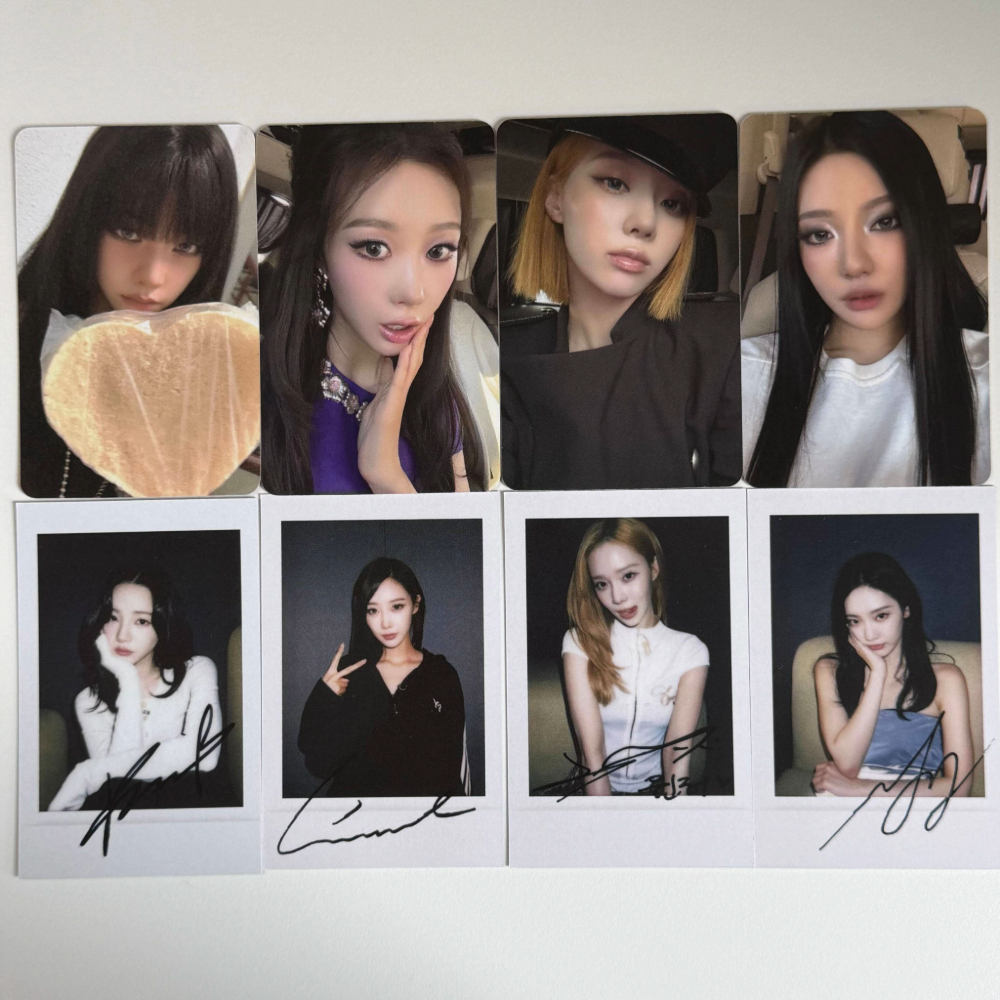[OFFICIAL] STAR RIVER aespa LEMONADE Ver.B POB PHOTOCARD
