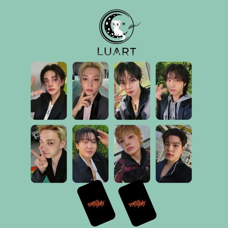 Photocard Stray Kids STAR RIVER POB Fanmade Set 8 Cards SKZ Kpop 55x85mm Glossy!