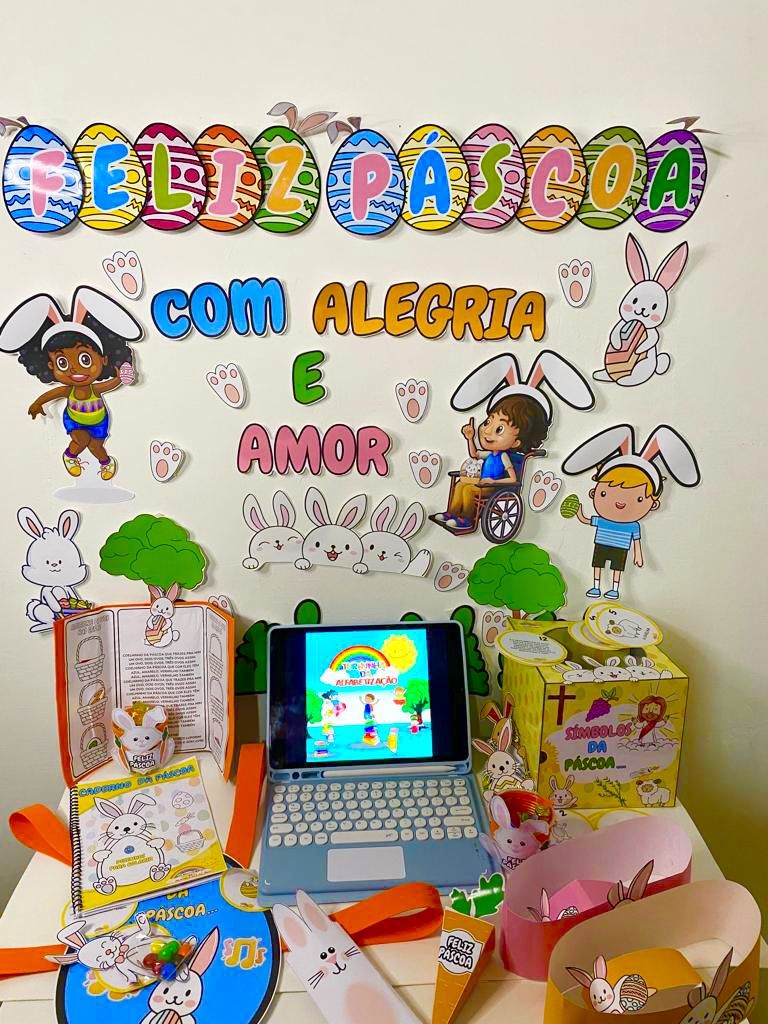Kit Páscoa - TURMINHA DA ALFABETIZAÇÃO