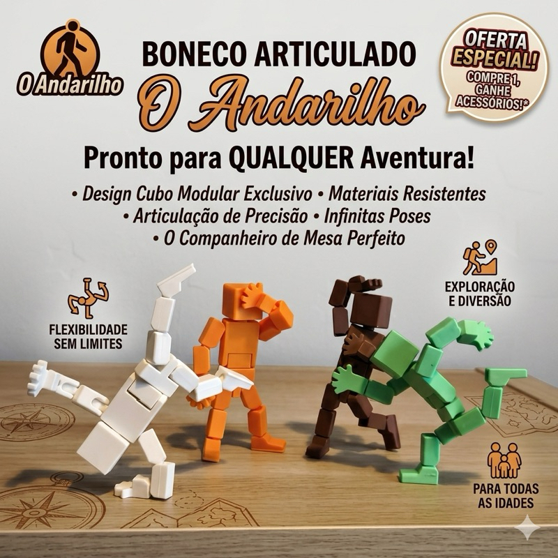 Mini Articulado N6 O Andarilho
