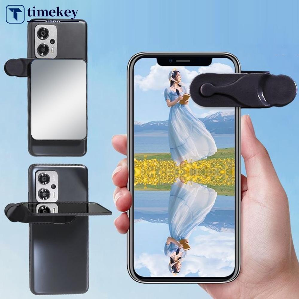 TIMEKEY Universal Telefone Reflexão Fotografia Ferramenta De Viagem Câmera Espelho Acessório Ao Ar Livre Selfie Clipe N9