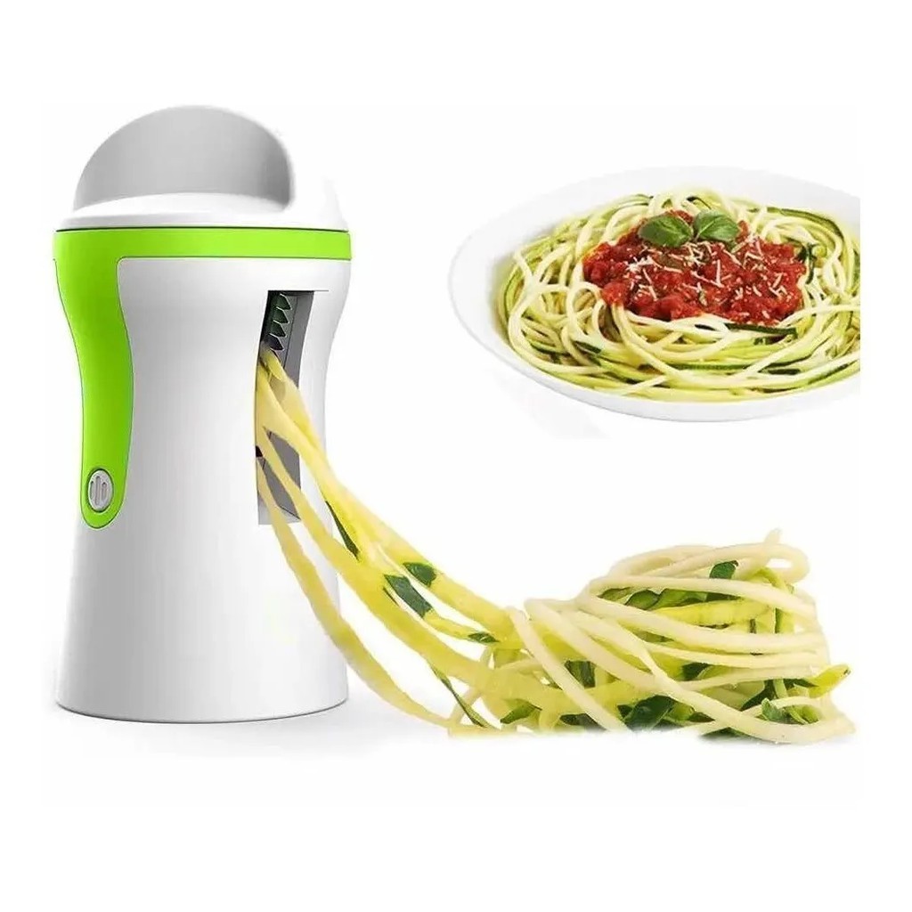 Máquina Cortar Vegetais Espaguete Vegano Abobrinha 3 Em 1 Kolling Sell