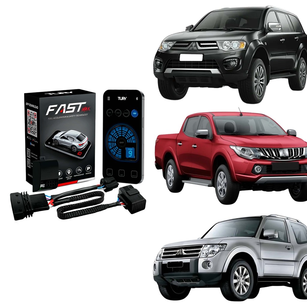 Módulo de Variação de Aceleração compatível com Pajero (Full HPE DAKAR), L200 Tury - FAST_MAX_5.0AA