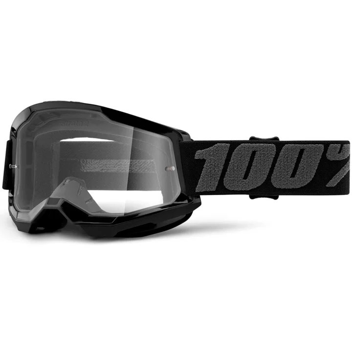 OCULOS 100% STRATA 2 BLACK - LENTE TRANSPARENTE