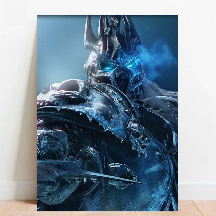 Quadro Placas Decorativas geek World of Warcraft Games Artes animes 08