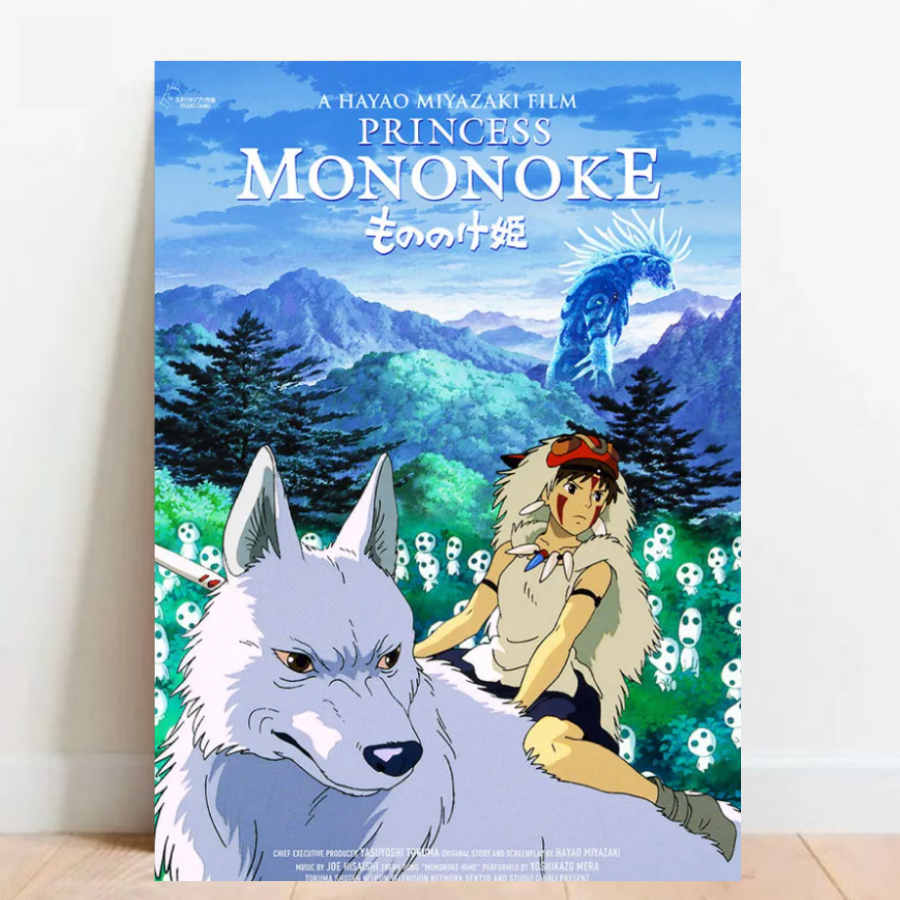 Quadro Placas Decorativas geek Studio Ghibli A Viagem de Chihiro Totoro Games Artes animes 012