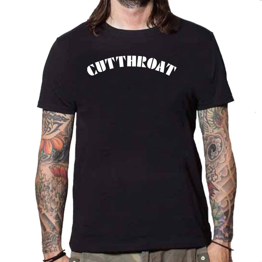 Camiseta Masculina Cut Throat - 100% algodão