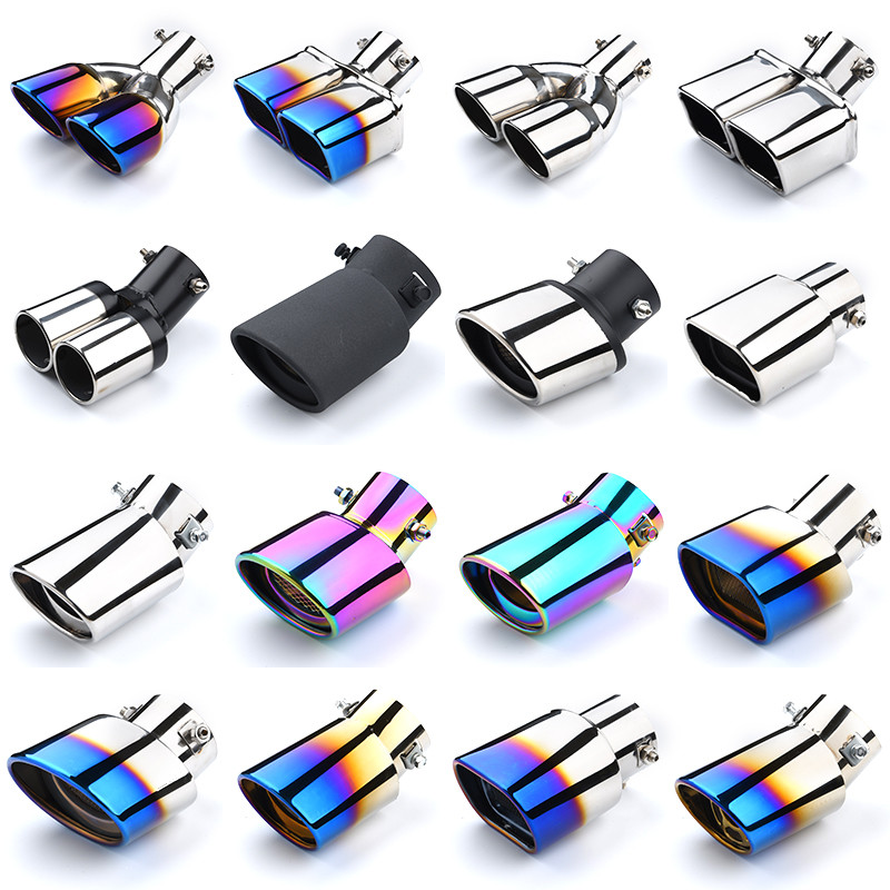 Adequado para atalho Dasheng Shanhai T2 Traveller Tail Throat Dedicado Tampa do tubo de escape Bico traseiro decorativo