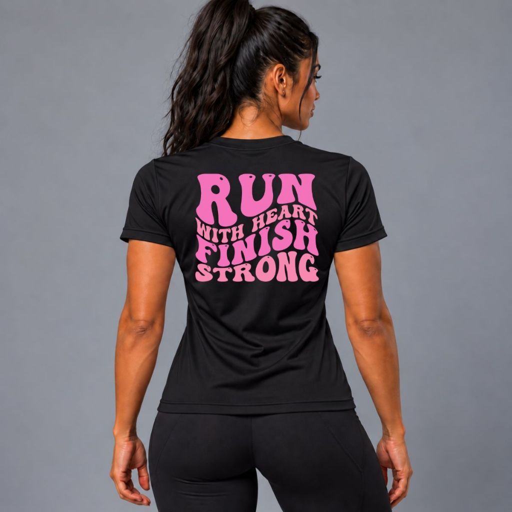 Camiseta Dryfit Feminina Corrida Running Academia Treino Fitness Esportiva Premium Estampada
