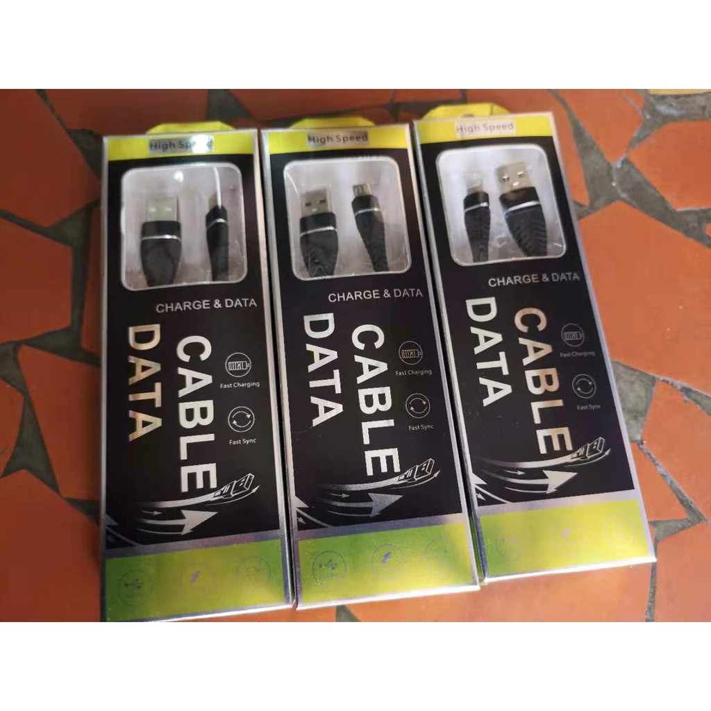 Cabo PARA Carregador USB para iPhone/Android Micro USB Tipo C  V8