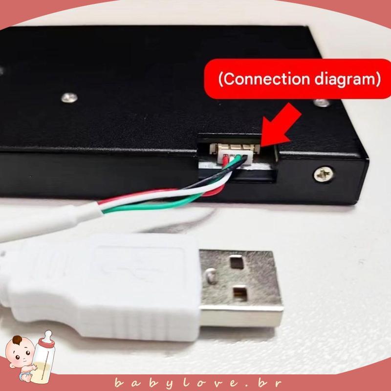 BABYLOVE Display Auxiliar USB 1 5 m-A Para MX1 25 4 Pinos Energia E Roteamento Organizado P