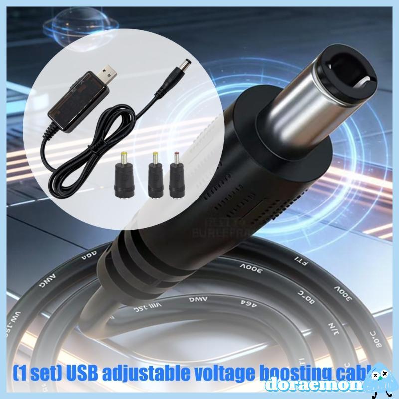 Ajustável USB Display DC5V Para 9V 12V Alimentação Pequenas Eletrônicos Luzes LED Substituição Diária E