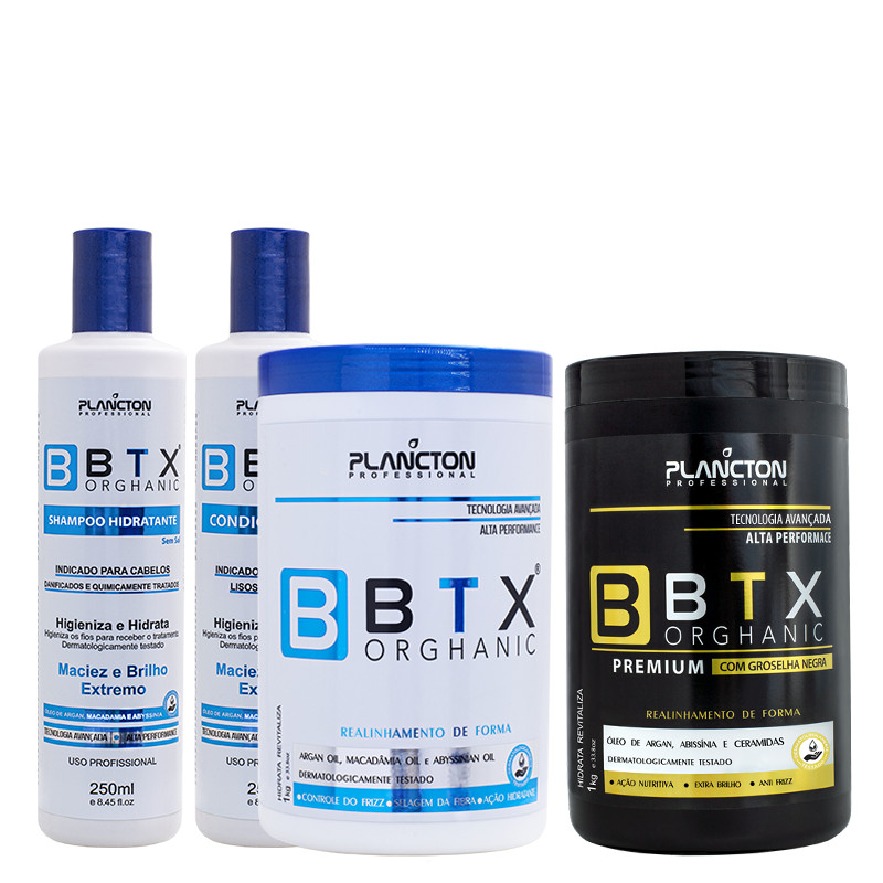 Combo Btx Orghanic 1kg + Btx Premium 1kg - Plancton Professional