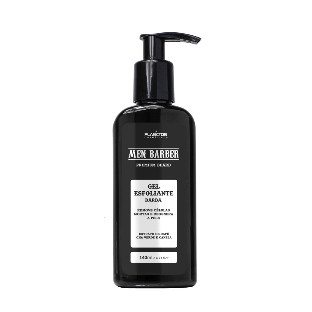 GEL ESFOLIANTE MEN BARBER 140ML PREMIUM BEARD - Plancton Professional