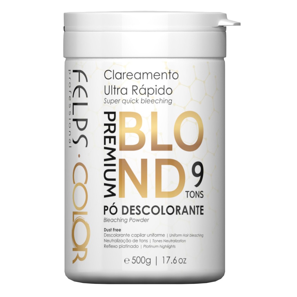 Pó Descolorante Blond Premium Felps Professional - 500g