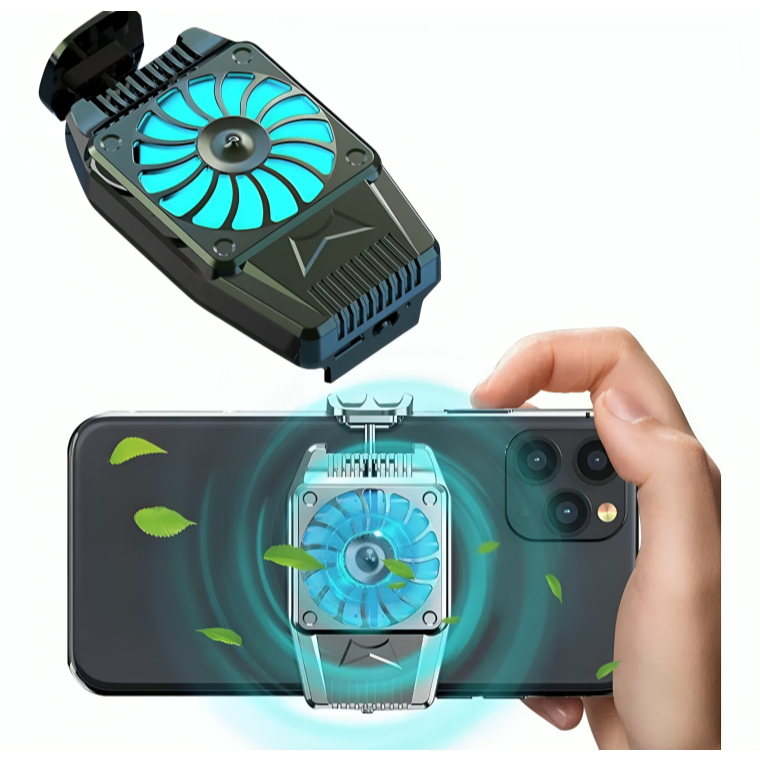 Cooler H-15 Resfriador De Celular - Adaptável em qualquer modelo Android/Iphone