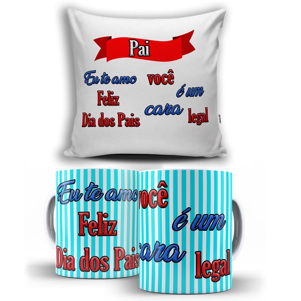 KIT Almofada + Caneca Você é um cara Legal 02