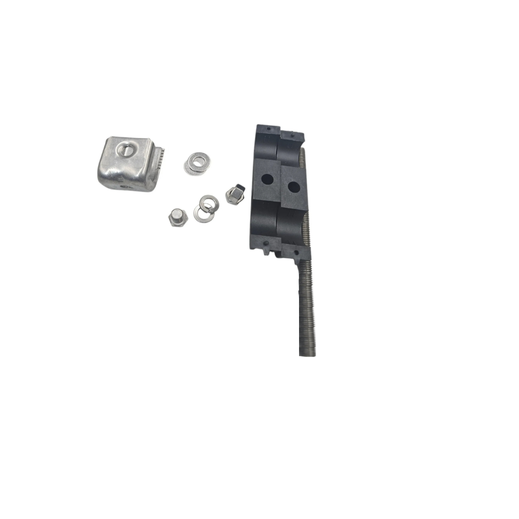 Abraçadeira Mini-hanger Adaptador P/ Cabo 7/8 Haste 24cm Preto