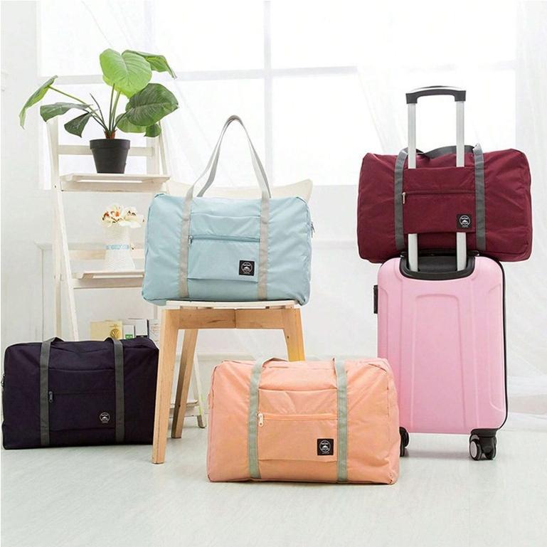Bolsa Mala De Viagem Feminina Saco Impermeável Dobrável Grande Reforçada Grande Capacidade Leve Resistente