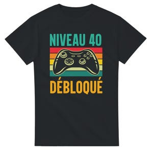 Camiseta Oversized Masculina Feminina Estampa Nível 40 Desbloqueado Gamer T-shirt Streetwear