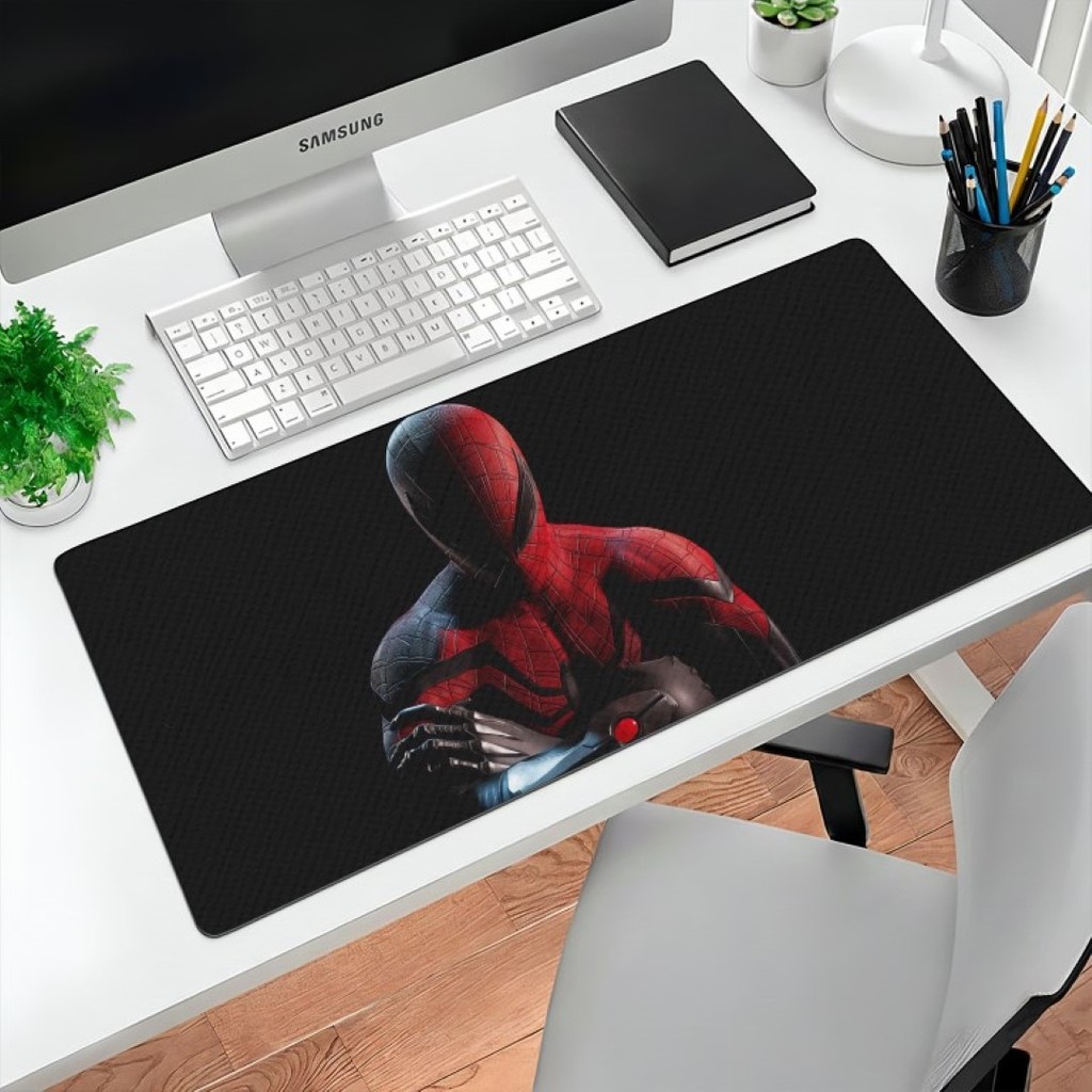Mousepad Spider Man Anime Style Marvel 80x30 Grande Antiderrapante Home Office Gamer