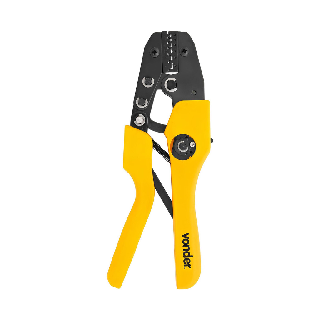 ALICATE VONDER PRENSA TERMINAL AP054 COM CATRACA 0,5MM À 6MM PARA PINO TUBULAR
