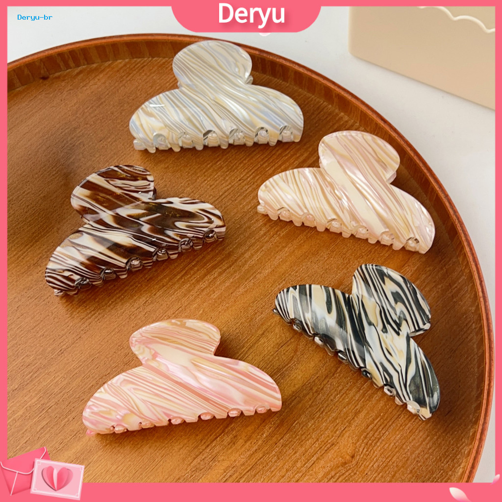 Strong Grip Hair Clip Scalp Claw Women’s Pattern Shark – Comfortable Back Head Accessory for Wear and Shower Stylish