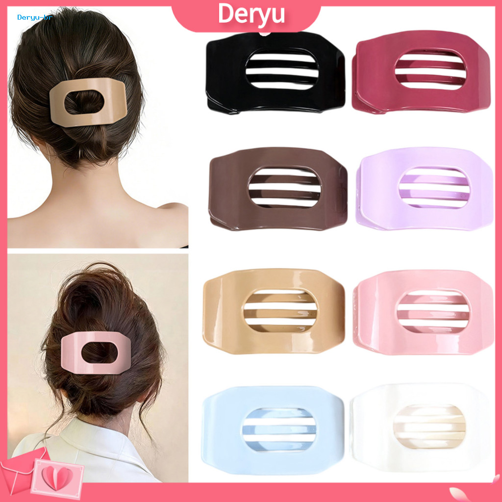 Durable Hair Claw Elastic Clip Women for Medium Long Non-slip Comfortable Back Head Accessory Smooth Opening Closing Str