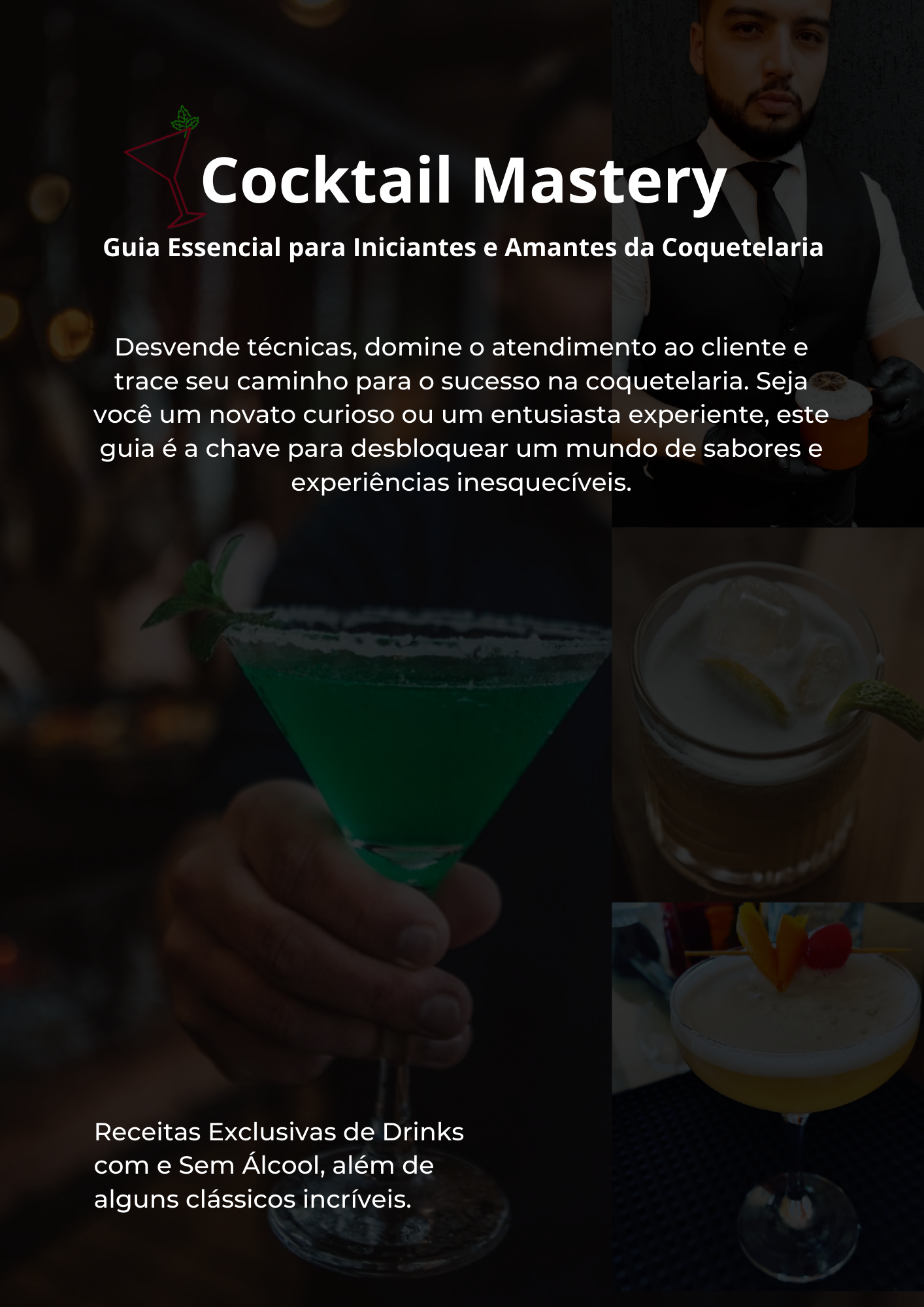 Cocktail Mastery: Guia Essencial para Iniciantes e Amantes da Coquetelaria