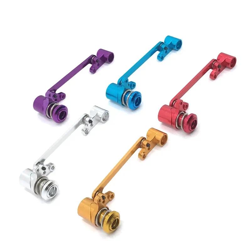 Conjunto de Substituição de Braço Oscilante Reforçado em Metal para Modelo de Carro RC 1:14 Wltoys 144001 124018 124019