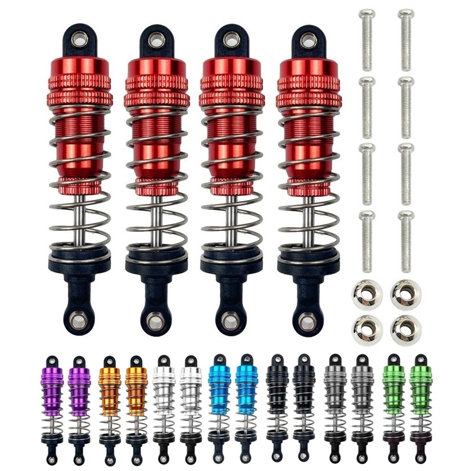 Wltoys 144001 144002 144010 124007 124008 124016 124018 124019 Amortecedor De Metal Óleo RC Car Upgrade Parts Acessórios