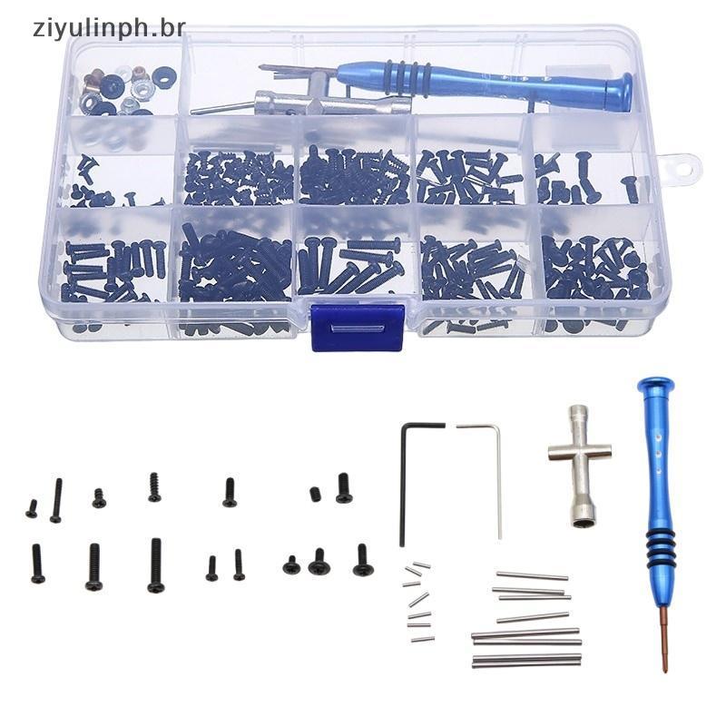 ziyulinph 1 Conjunto Para WLtoys 144010 144001 144002 124016 124017 124018 124019 Peças De Carro RC Metal Upgrade Retrof
