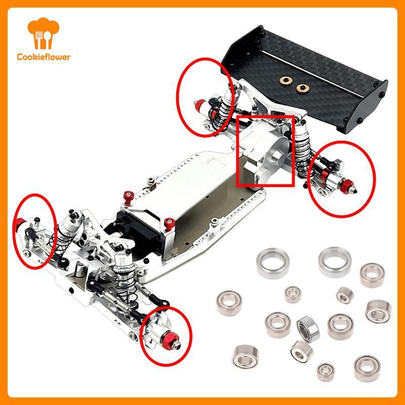 CKFR 1 Conjunto Completo De Atualização De Rolamentos De Esferas Para WLtoys 244016 E Peças Sobressalentes De Carro LOSI
