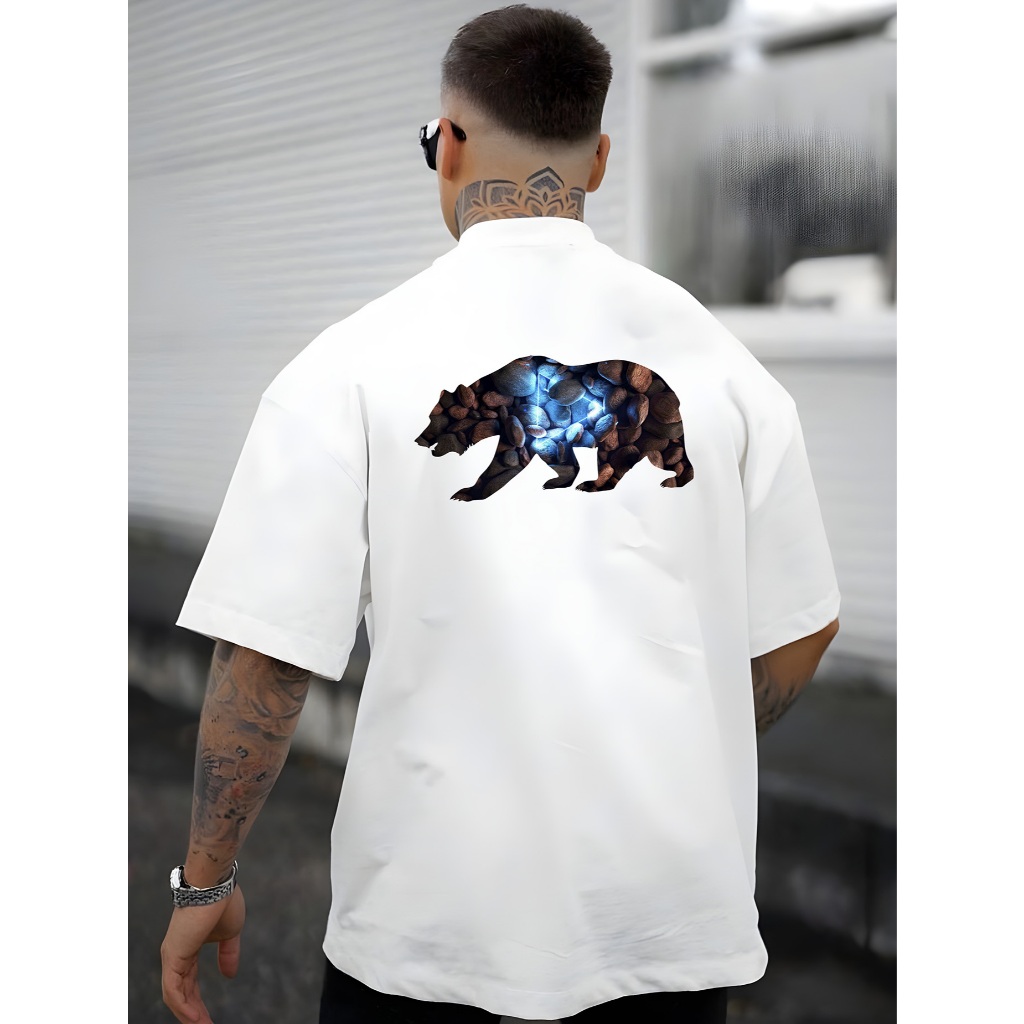 Camiseta T-Sirt Masculino Diverse Background Minimalista Manfinity
