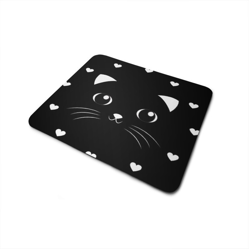 Mouse Pad Background Gato Preto