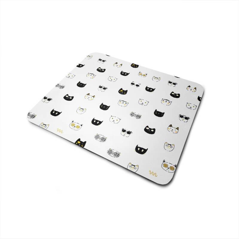 Mouse Pad Personalizado Promoção Background Gatos Diferentes